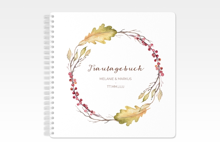 Trautagebuch Hochzeit Herbsthochzeit Trautagebuch Hochzeit