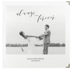 Klick: Details zu Gästebuch Selection Hochzeit "Photoframe" anzeigen Gästebuch Selection Hochzeit Photoframe Leinen-Hardcover weiss