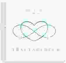 Trautagebuch Hochzeit Infinity Trautagebuch Hochzeit tuerkis