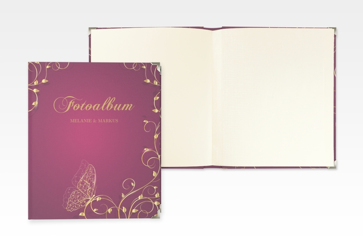 Hochzeitsalbum Eternity 21 x 25 cm pink