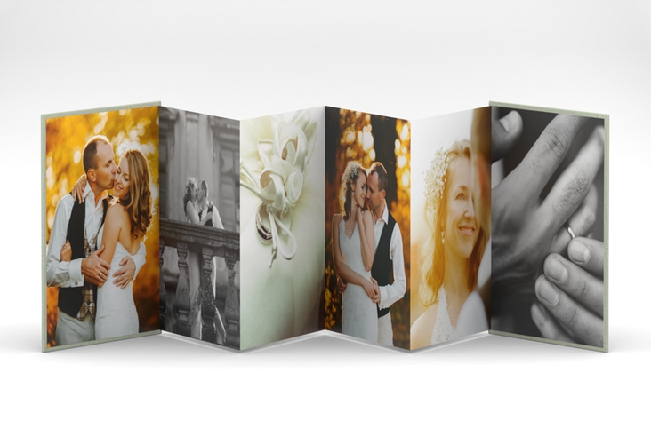 Foto-Leporello Hochzeit Rise Leporello