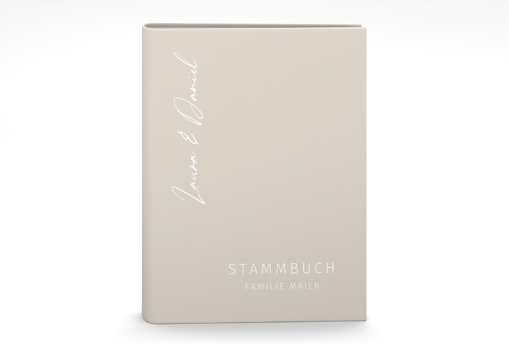 Stammbuch A5 Klar Stammbuch A5 beige