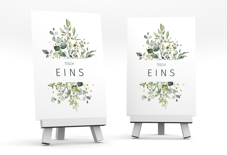 Tischnummer Hochzeit Enchanting Tischaufsteller