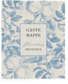 Gästemappe A4 "Provence"
