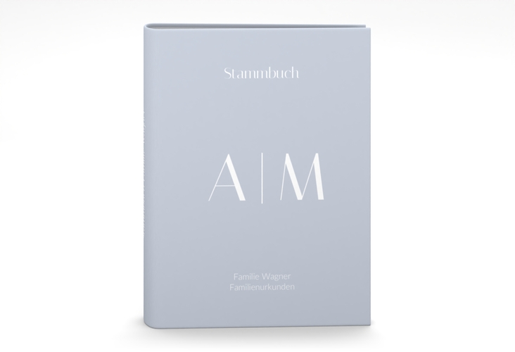 Stammbuch A5 Clean Initial Stammbuch A5 blau