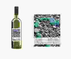 Etichette vino matrimonio collezione Bilbao Etikett Weinflasche 4er Set azzuro