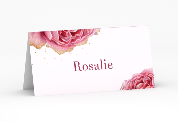 Tischkarte Hochzeit Cherie Tischkarten rosa