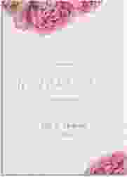 Willkommensschild Leinwand Cherie 50 x 70 cm Leinwand rosa