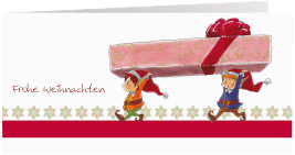 Klick: Details zu Weihnachtskarte "Wichtel" anzeigen Weihnachtskarte "Wichtel"