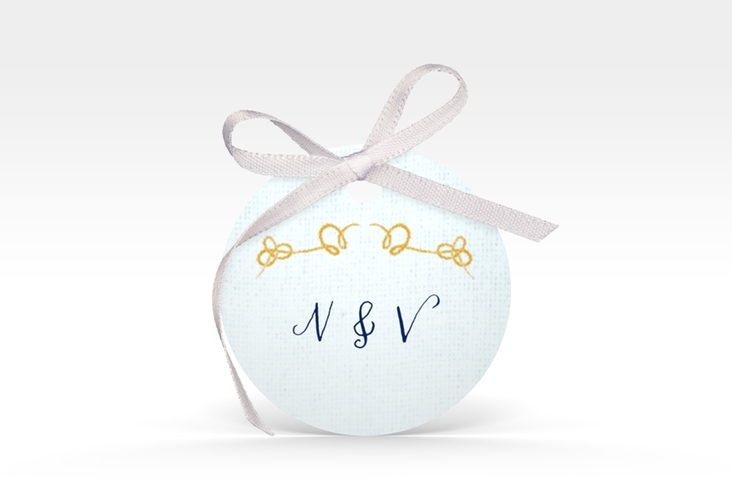 Geschenkanhänger Hochzeit Anker Geschenkanhänger, rund