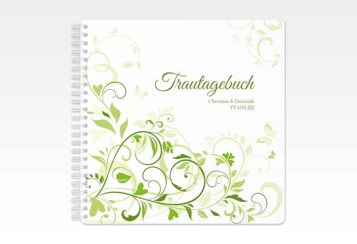 Trautagebuch Hochzeit Lilly Trautagebuch Hochzeit gruen