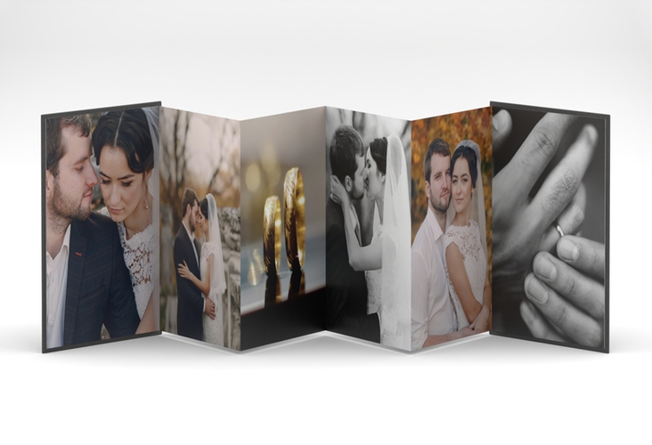 Foto-Leporello Hochzeit Bones Leporello