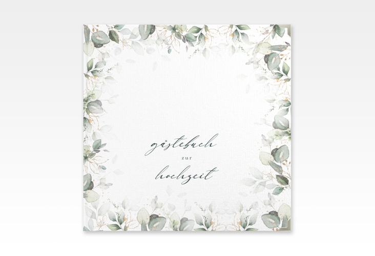 Gästebuch Selection Hochzeit Poesia Leinen-Hardcover weiss