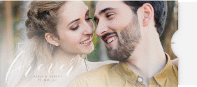 Klick: Details zu Hochzeitseinladung "Promise" anzeigen Hochzeitseinladung "Promise" Einsteckkarte weiss