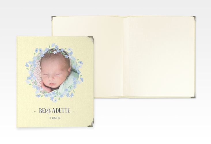 Baby Fotoalbum "Blumig" 21 x 25 cm