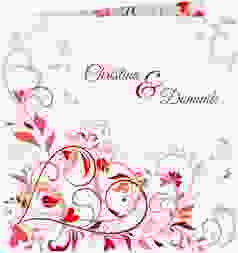 Hochzeitseinladung "Lilly" Quadratische Klappkarte pink