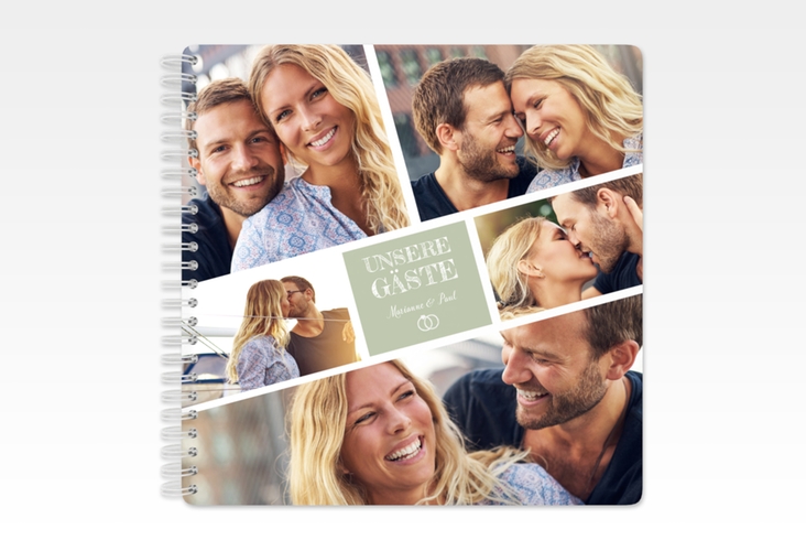 Gästebuch Hochzeit Rise Ringbindung