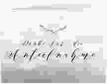 Danksagungskarte Trauer "Horizont"