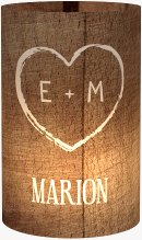 Windlicht Hochzeit Wood