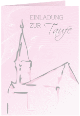 Klick: Details zu Taufeinladung "Church" anzeigen Taufeinladung "Church"