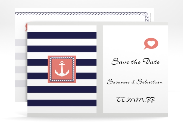 Save the Date-Karte Hochzeit "Girona" A6 quer