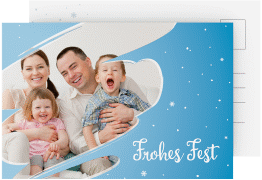 Weihnachtskarte "Ice"