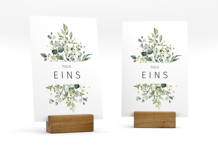 Tischnummer Hochzeit Enchanting Tischaufsteller