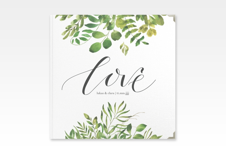 Gästebuch Selection Hochzeit Botany Leinen-Hardcover