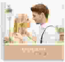 Gästebuch Hochzeit Balance Ringbindung gruen