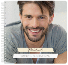 Gästebuch Geburtstag "Happy"