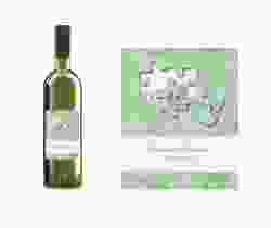 Etichette vino matrimonio collezione Bergamo Etikett Weinflasche 4er Set verde
