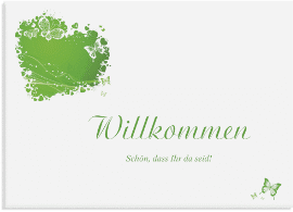 Klick: Details zu Willkommensschild Leinwand "Mailand" anzeigen Willkommensschild Leinwand "Mailand" 70 x 50 cm Leinwand pink