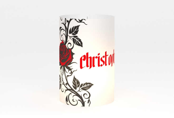 Windlicht Hochzeit Red Rose Windlicht weiss
