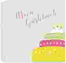 Gästebuch Geburtstag Cake Ringbindung gruen