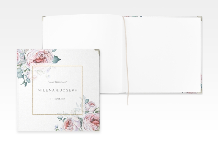 Gästebuch Selection Hochzeit Embrace Leinen-Hardcover