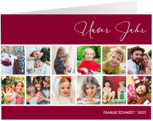 Weihnachtskarte "Jahreswechsel"