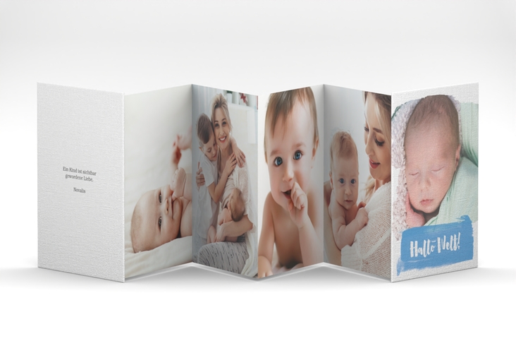 Foto-Leporello Baby Artwork Leporello