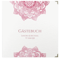 Klick: Details zu Gästebuch Selection Hochzeit "Delight" anzeigen Gästebuch Selection Hochzeit Delight Leinen-Hardcover pink