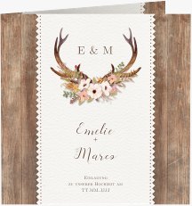 Hochzeitseinladung Heimatjuwel