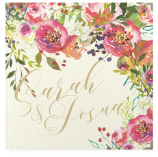 Klick: Details zu Gästebuch Selection Hochzeit "Flowerbomb" anzeigen Gästebuch Selection Hochzeit Flowerbomb Leinen-Hardcover beige