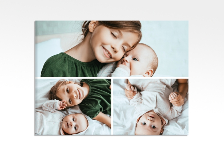 Fotocollage Leinwand Trias (40x30 cm) 40 x 30 cm Leinwand mit drei Fotos