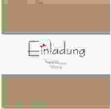 Hochzeitseinladung "Twohearts"