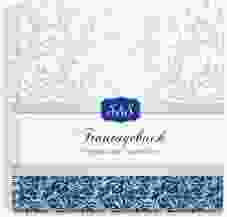 Trautagebuch Hochzeit "Latina" Trautagebuch Hochzeit blau