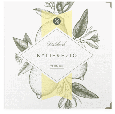 Klick: Details zu Gästebuch Selection Hochzeit "Lemon" anzeigen Gästebuch Selection Hochzeit Lemon Leinen-Hardcover gelb mit mediterranem Zitronen-Kupferstich