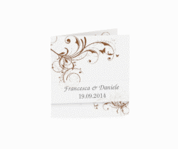 Klick: Details zu Biglietti Bomboniera matrimonio collezione Palma anzeigen Biglietti Bomboniera matrimonio collezione Palma Geschenkanhänger 10er Set marrone