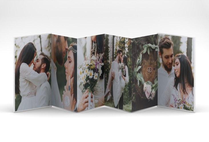 Foto-Leporello Hochzeit Lebensbaum Leporello im Stil der Kelten und Wikinger