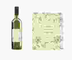 Etichette vino matrimonio collezione Savona Etikett Weinflasche 4er Set beige