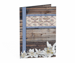 Klick: Details zu Libro messa matrimonio collezione Monaco anzeigen Libro messa matrimonio collezione Monaco DIN A5 geklappt blu