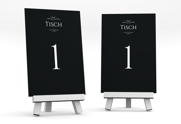 Tischnummer Hochzeit Elegancy Tischaufsteller