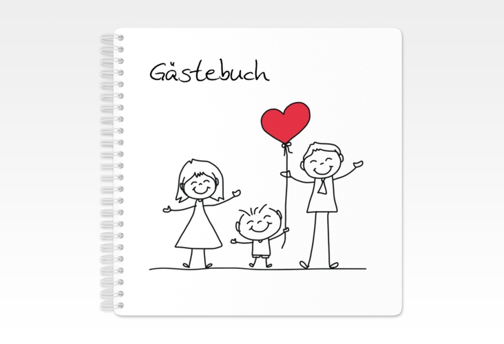 Gästebuch Hochzeit Family Ringbindung